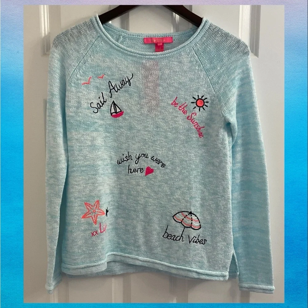 Lilly Pulitzer Sailaway Celebration Sweater - NWT - Size XS - Picture 1 of 11
